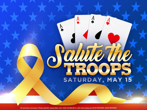 SALUTE THE TROOPS