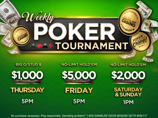 Weekly Poker Tournaments