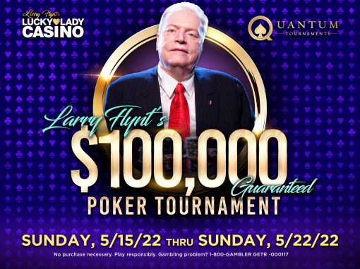 Larry Flynt’s $100,000 Guaranteed Poker Tournament