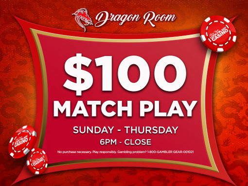 $100 Match Play