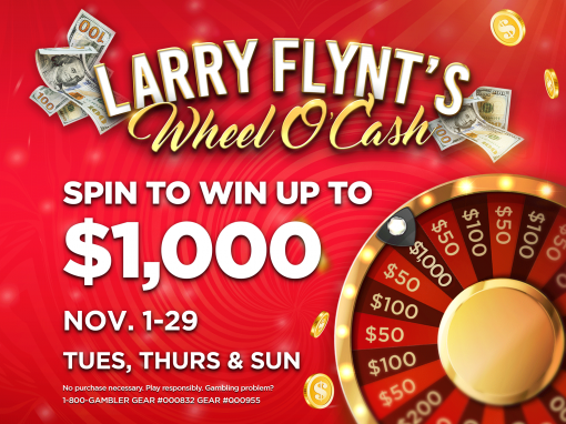 Larry Flynt’s Wheel O’Cash