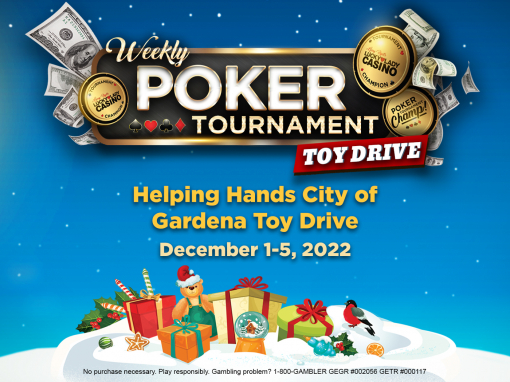 Weekly Poker Tournament Toy Drive