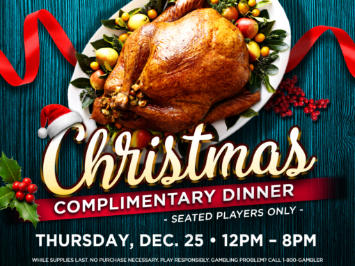 Complimentary Christmas Dinner