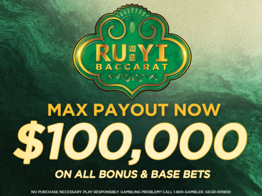 BACCARAT $50,000 MAX PAYOUT